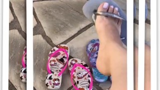 @tici_feet IG ticii feet ticii_feet three different havaianas (preview)