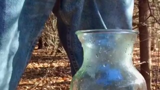 Filling the jug with piss just for you 