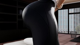 Therapy jerk with Stepmom