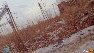 OMG PUBLIC CUM PANTYHOSE IN DANGEROUS PLACE