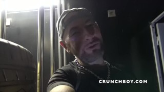 MAX french slut holte breed by arab PISS TAHAR in public toilets IDM SAUNA Fro CRUNCHBOY