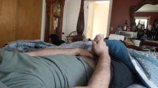 Jerk Off While Straight Workers in Next Room