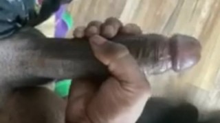 Me stroking my dick
