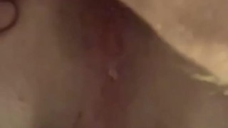 Fingering my ass for the first time!