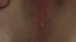 Fingering my ass for the first time!