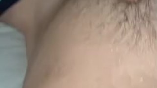 Young Guy Cums All Over Himself While Moaning