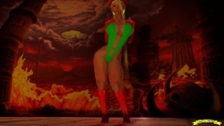 Cammy fucking hard (3D Porn Animation) Monster Cock 4K