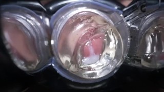 fleshlight quick shot launch super up close HD cumshot slow motion! ~ LoadsMalone