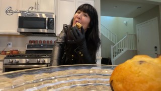 Asian Giant Bully You With Cock And Eats You Preview... (Giantess Vore Leather Strap On Futa)