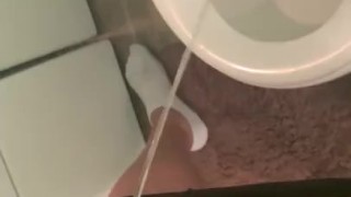 Soft Tranny Cock Pissing 