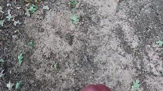 Uncut Cock Hike 120fps (HUGE CUMSHOT)