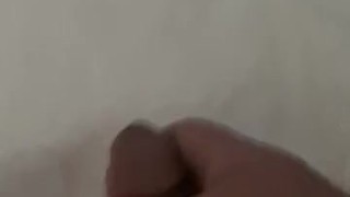 Me cumming on my roommates bed while he’s at work