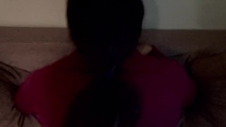 Big ass Latina slutty neighbor quick fuck