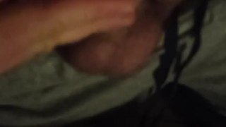 I take the dick out of my panties and show my dickhead.