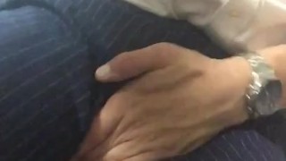 リーマン 股間責め