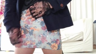 Honoka masturbation is a perverted habit that she wants you to peek at.