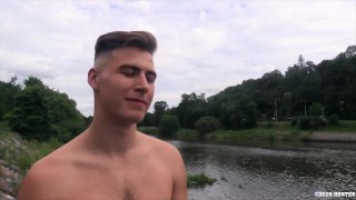 Bigstr 545 - Czech Dude Gets Paid By Getting His Asshole Fucked & Making His Dick Cum All Over The