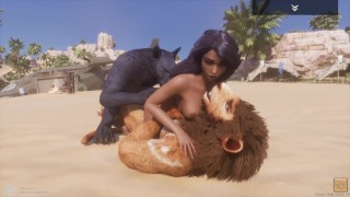 Wild Life / Maya Mating with 2 Furry - Video Porno Gratis - YouPorn