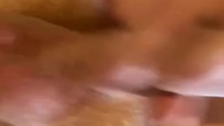 Hairy ginger chest and dick