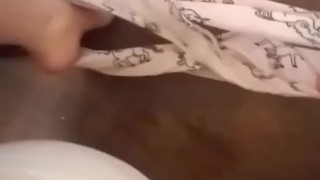 Shameless peeing