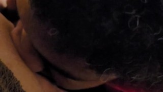 Sucking licking and fingering my pussy