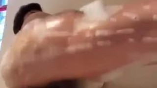 PLAYING IN THE TUB WITH MY TOYS BIG TITS