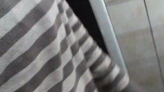 Nutted and rubbed on my face
