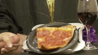 blasting pizza with my gooey cum ~ LoadsMalone