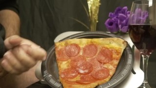 blasting pizza with my gooey cum ~ LoadsMalone
