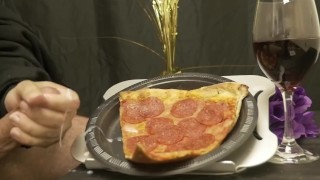 blasting pizza with my gooey cum ~ LoadsMalone