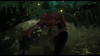Human x furry animation (wildlife game)