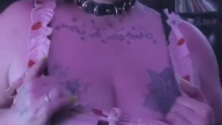 Felt sexy took titties out