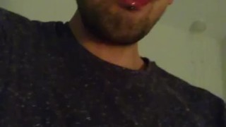 drinking a pint of my own piss