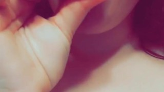 Sucking on a lollipop just for practice