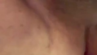 Fucking himself with his wife’s buttplug