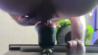 Watch me pound my fleshlight a little