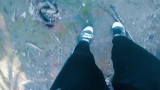 TIK TOK TEENY GIRL PEEING IN COCONUT GROVE. PUBLIC LONG PISS ANGEL FOWLEL