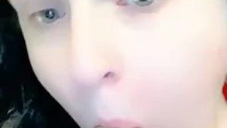 Sucking my thick toy
