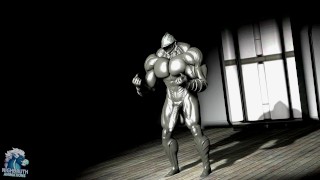 VenomKnight Pent Muscle Growth TEST Animation