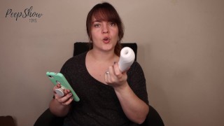 Toy Review - Satisfyer Curvy 1+ Clitoral Air Stimulator with Long-Distance App Control