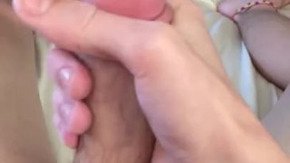 Playing with myself to get hard