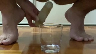 prostate milking and swallowing cum