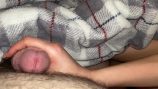 FUCKS ME FROM BEHIND-HANDJOB AND MASTURBATE