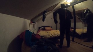 CSA Chemieschutzanzug mit Gasmaske