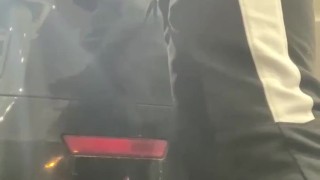 My homie was pumping gas so I decided to pump my Dick. Got caught at the end 