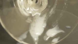 filling a martini glass with cum ~ LoadsMalone