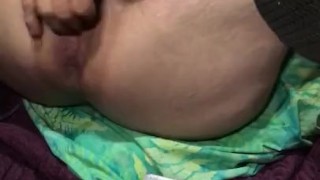 Man cums out his ass