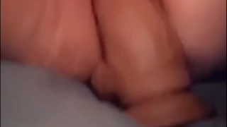 He gave me a huge messy Creampie with no birth control during our morning fuck session