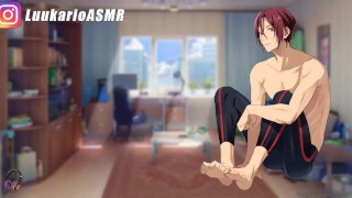 ASMR (sfw) TU NOVIO te deja LAMER sus PATAS || ROLEPLAY || ESPAÑOL