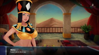 Dragon Ball Divine Adventure/Infinity Uncensored Guide Part 37 Facial on a goddess